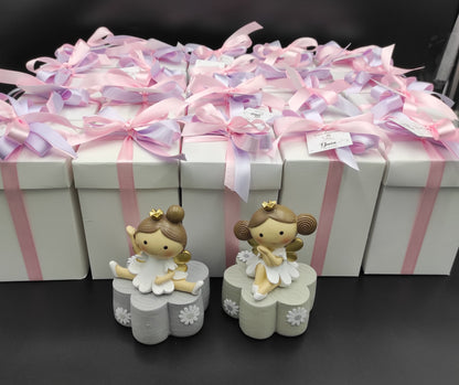 Margot Resin Piggy Bank Ballerina Favor