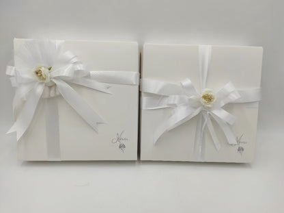 Wedding Favor Box Ceramic Flowers Margot 