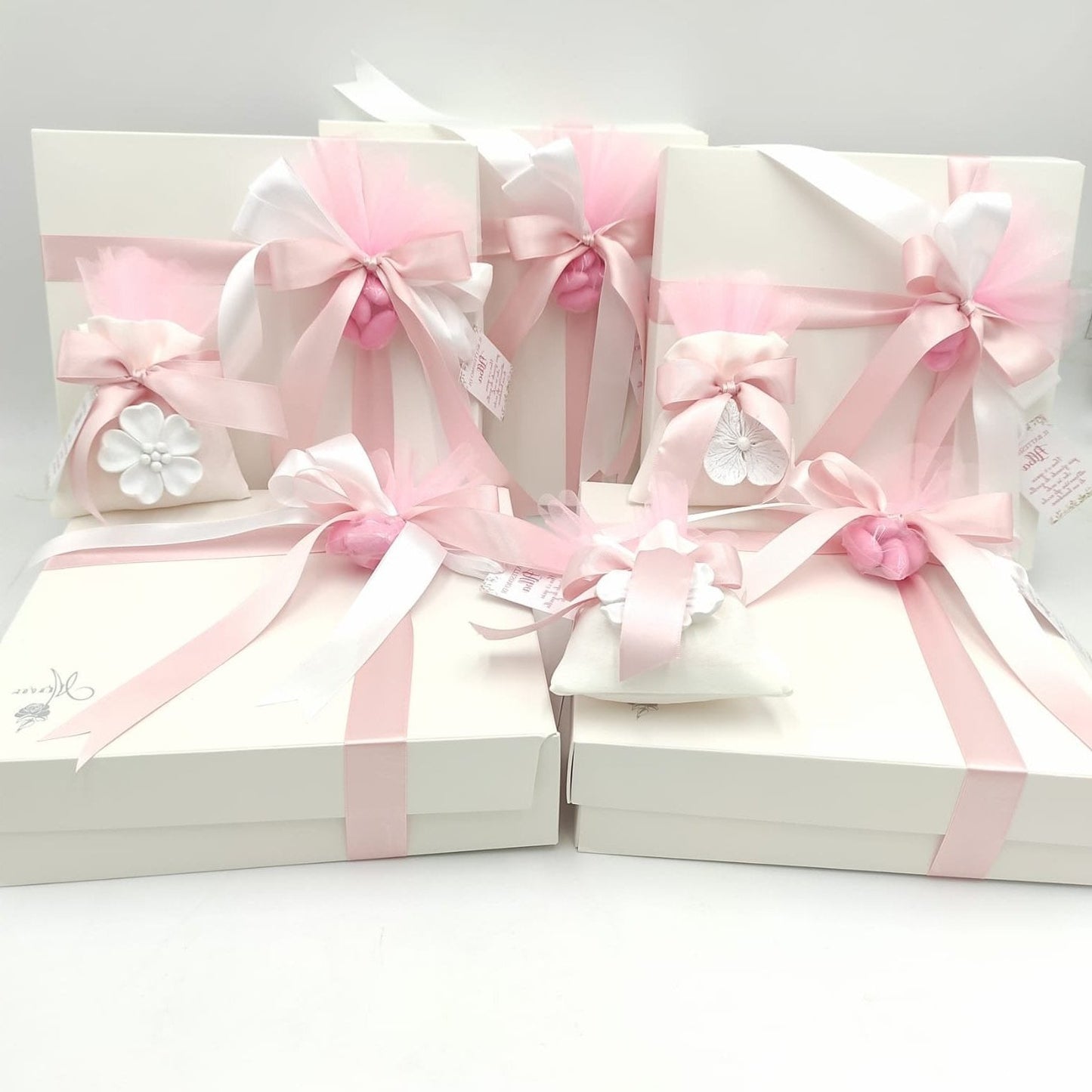Large Margot Flower Photo Holder Favor 