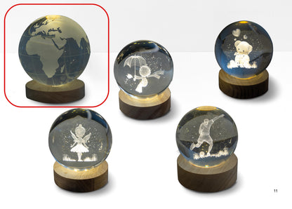 LED Ballon Faveur 4 Couleurs Étoiles En Porcelaine