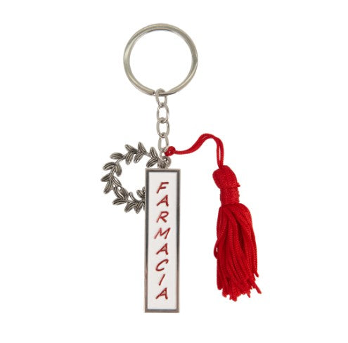 Porte-clés étoiles en résine et corne de remise de diplôme
