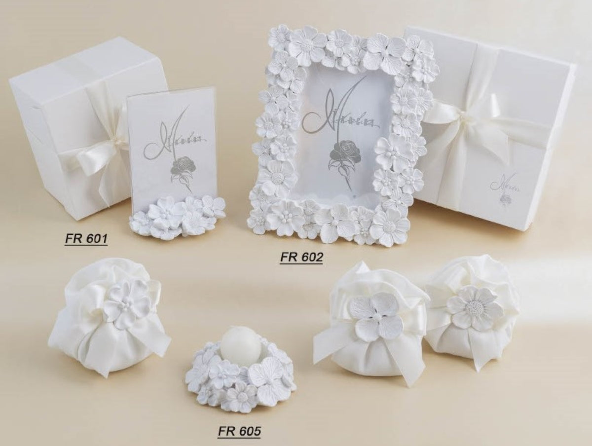 Large Margot Flower Photo Holder Favor 