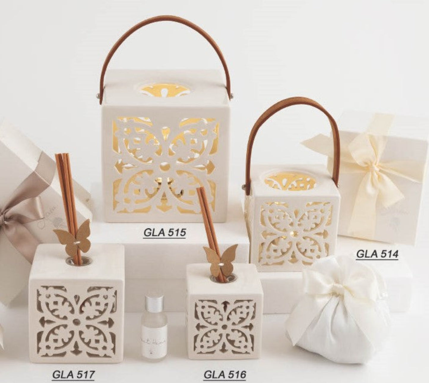 Margot Ceramic Lantern Bomboniera