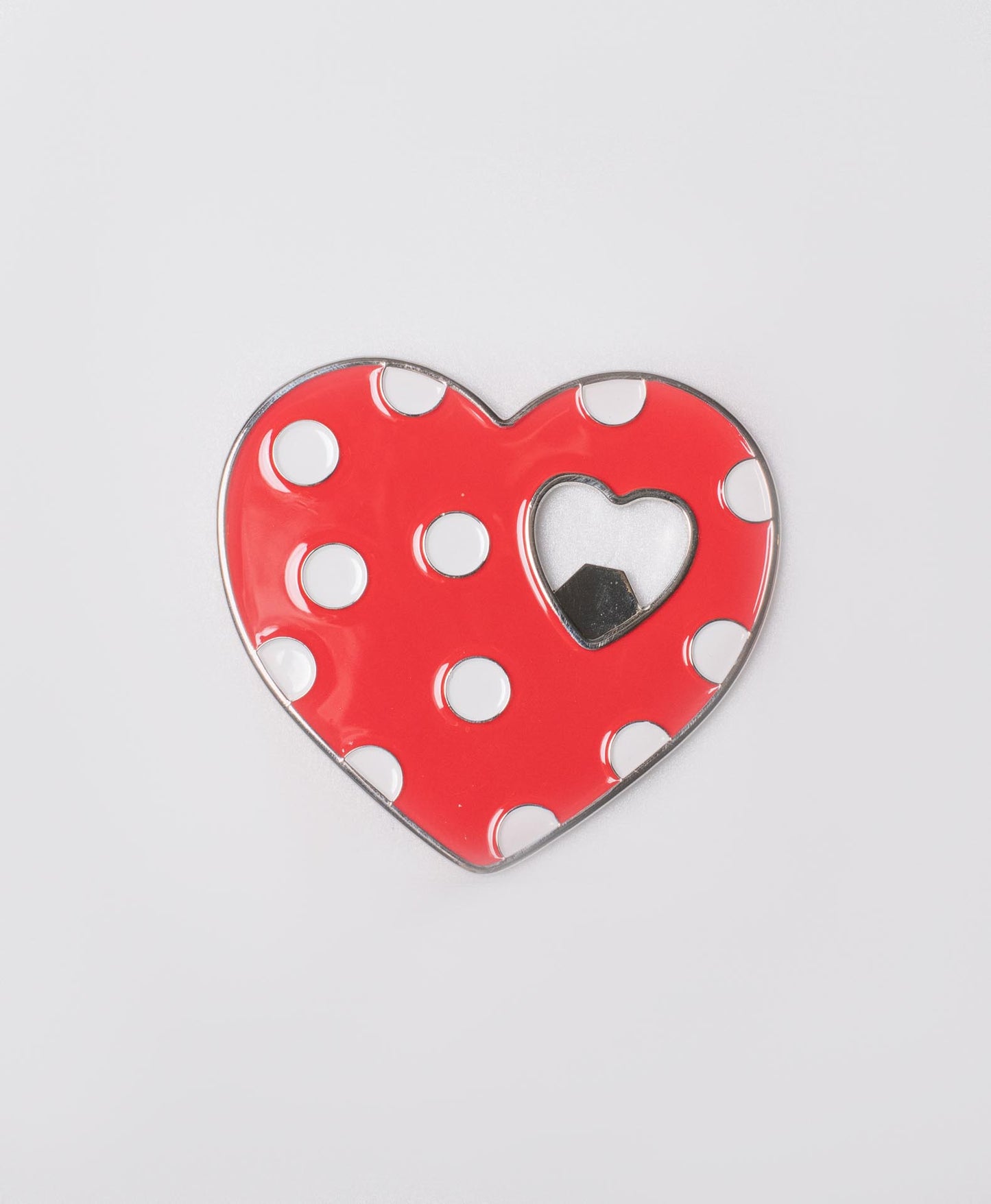 Bomboniera Apribottiglie Cuore Rosso Margot
