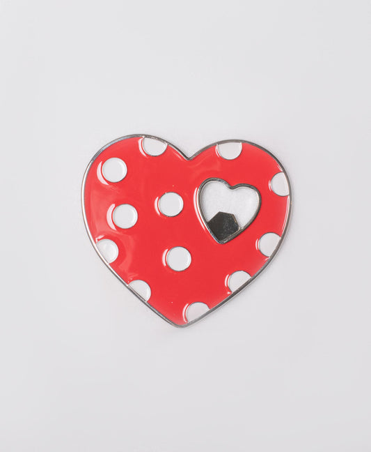 Bomboniera Apribottiglie Cuore Rosso Margot