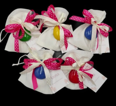 Favor Placeholder Magnet Assorted Balloon Stars