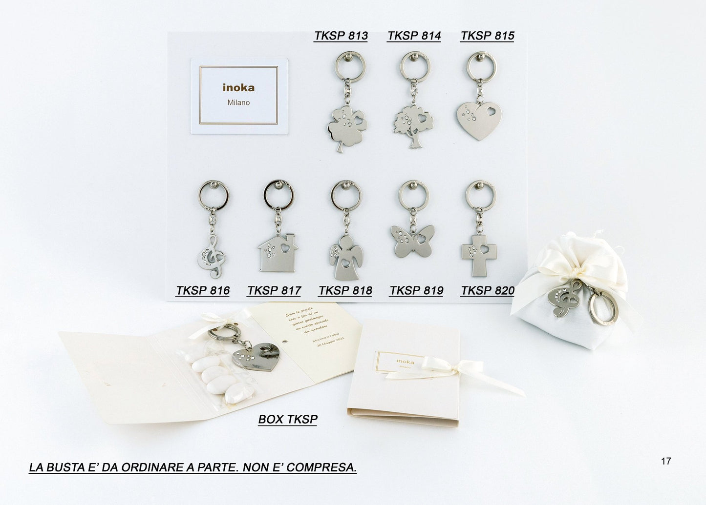 Wedding Favor Bottle Opener Steel Col. Silver Margot