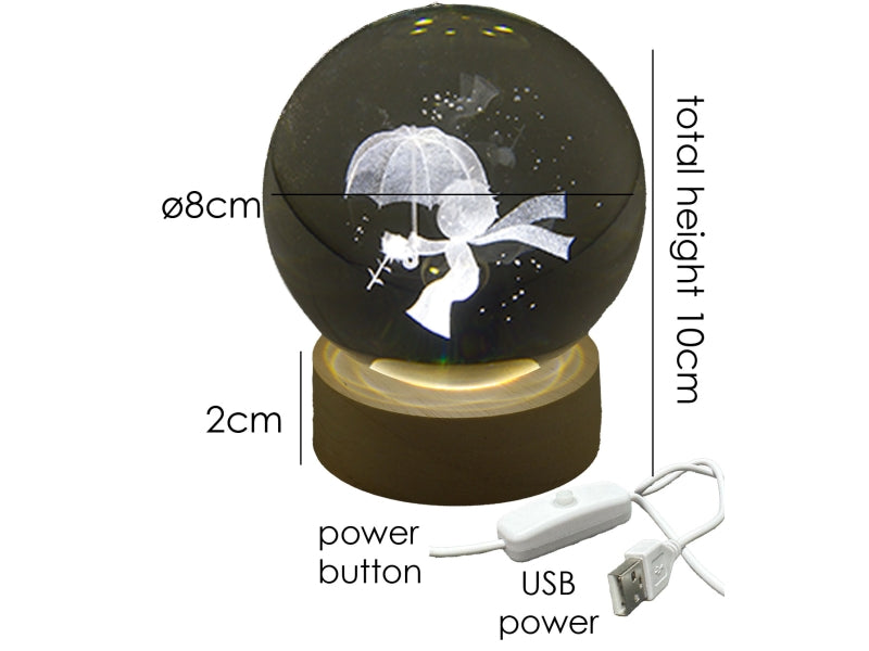 Favor Balloon LED 4 colors Porcelain Stars