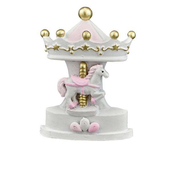 Bomboniera  Segnaposto Calamita Giostrina Rosa o Celeste