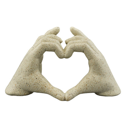 Hands Heart Sculpture Wedding Favor