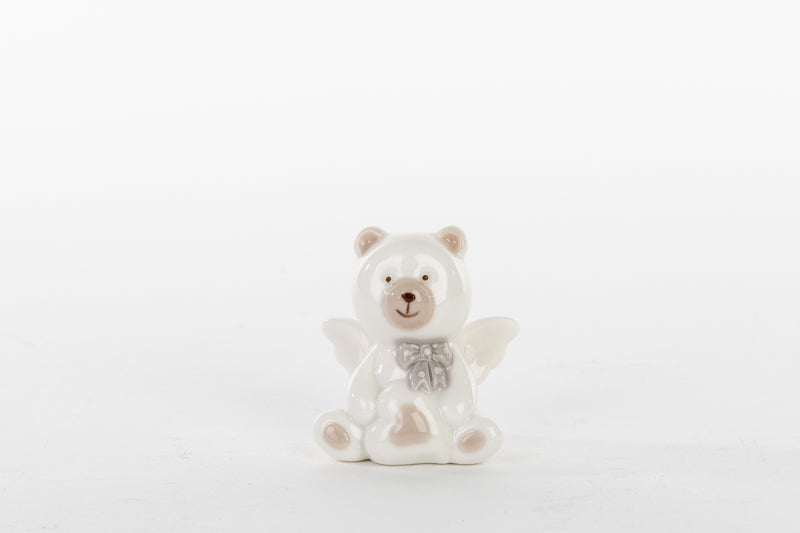 Faveur d'ours d'ange de porcelaine
