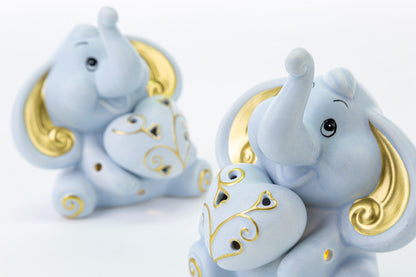 Led Porcelain Heart Elephant Favor Le Stelle
