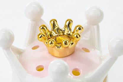 Faveur de couronne LED en porcelaine Le Stelle