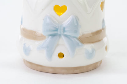 Faveur de couronne LED en porcelaine Le Stelle