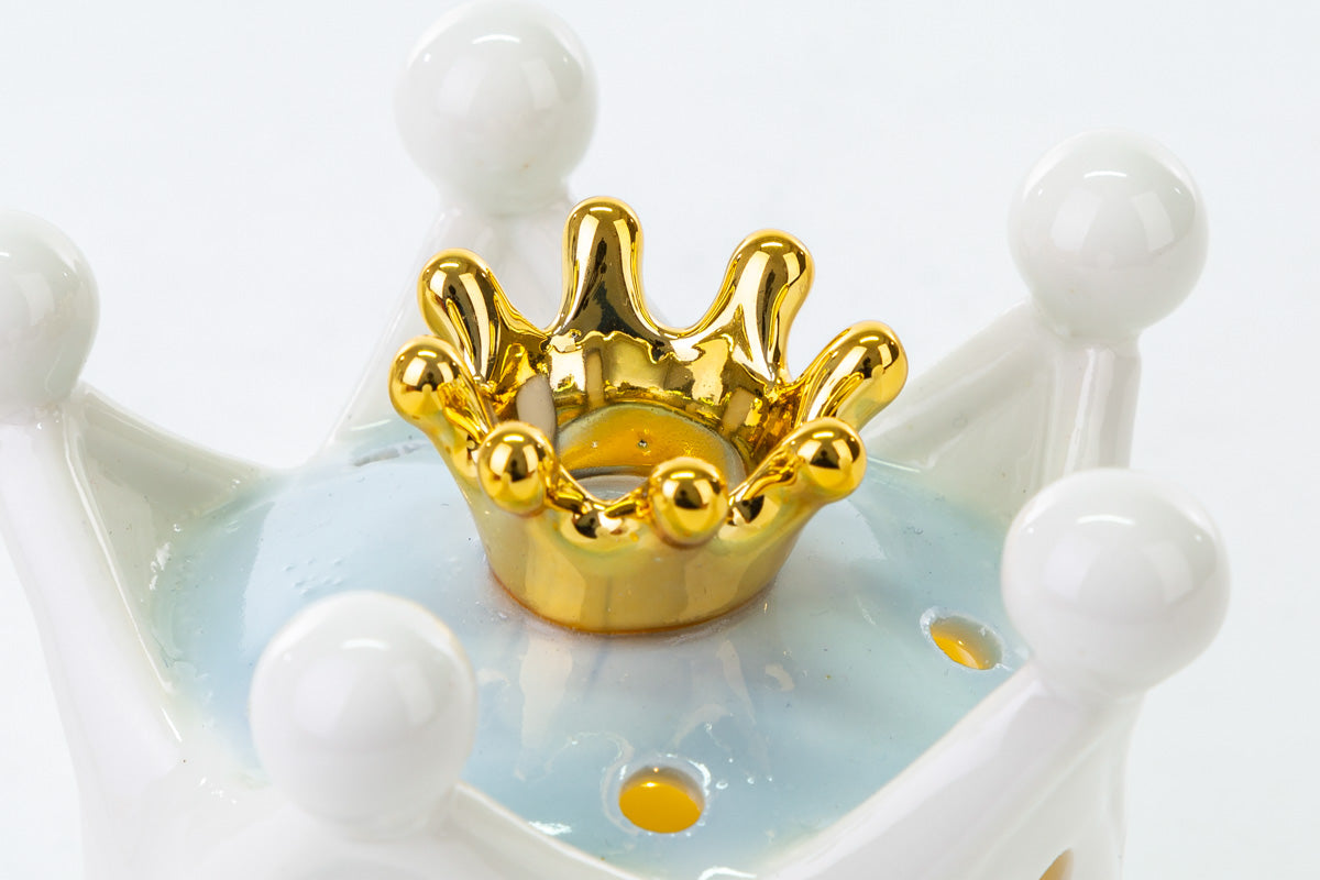 Faveur de couronne LED en porcelaine Le Stelle