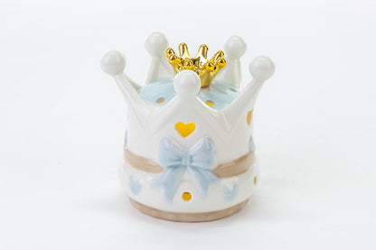 Faveur de couronne LED en porcelaine Le Stelle