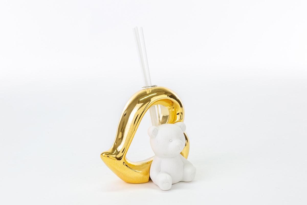 Favor Bear Perfumer Heart of Gold Porcelain The Stars