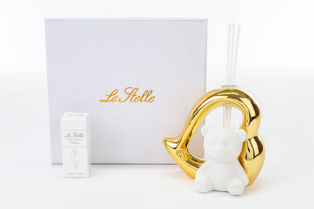 Favor Bear Perfumer Heart of Gold Porcelain The Stars