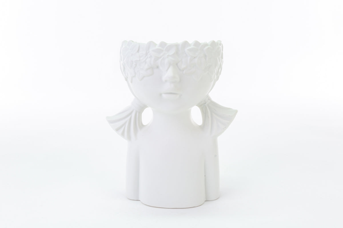 Faveur de vase buste en porcelaine