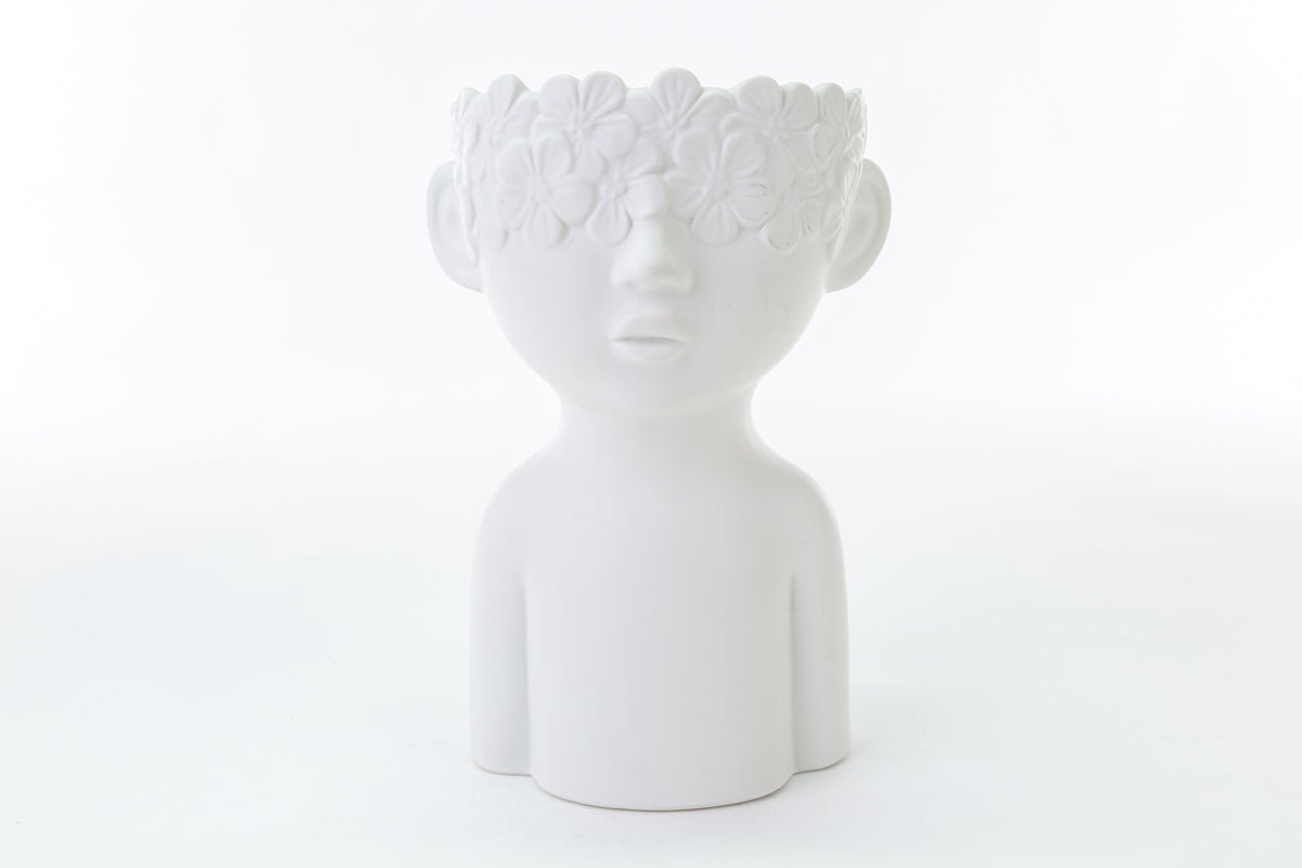 Porcelain Bust Vase Favor The Stars