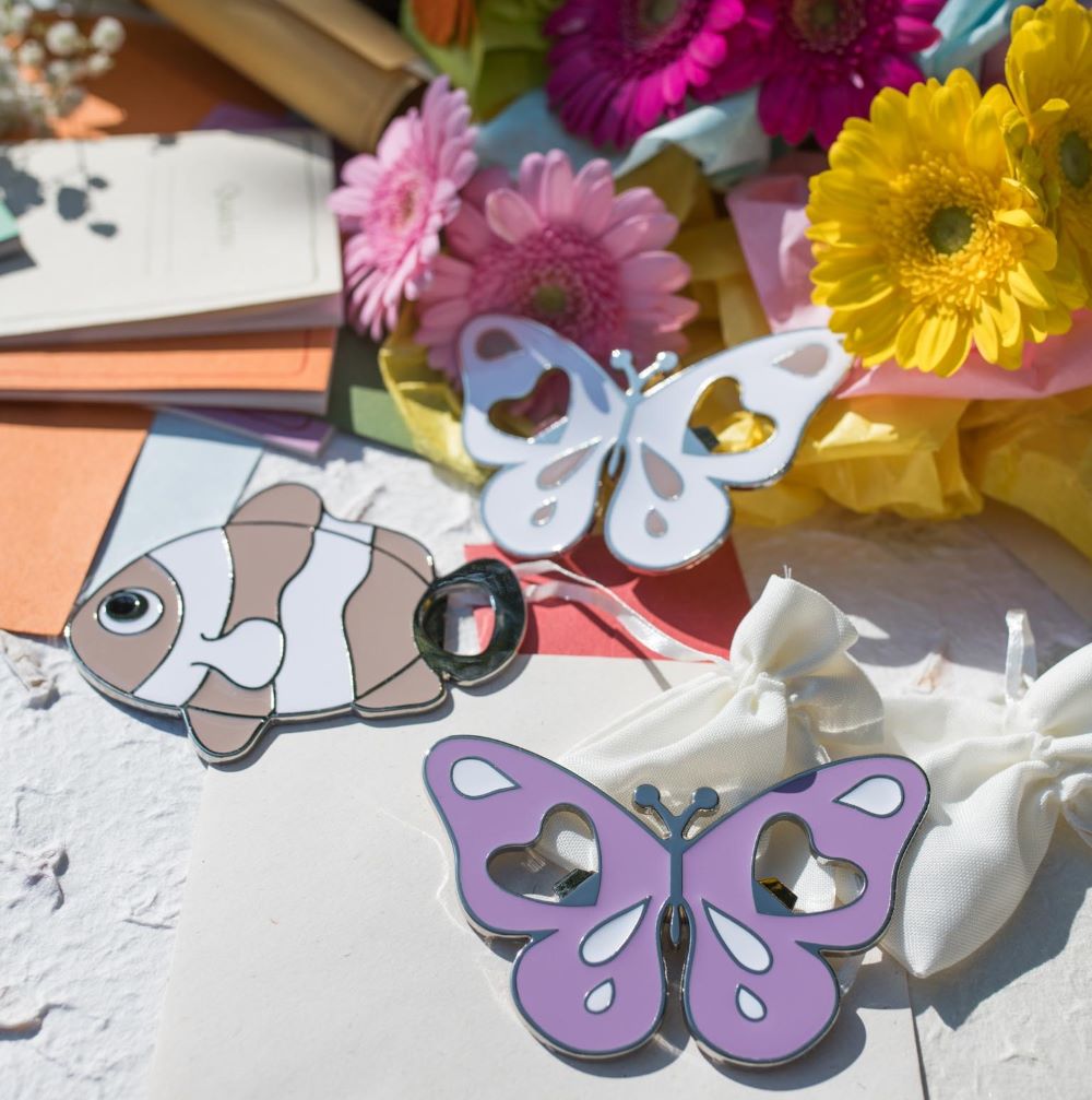 Margot Enamelled Bottle Opener Magnet Favor