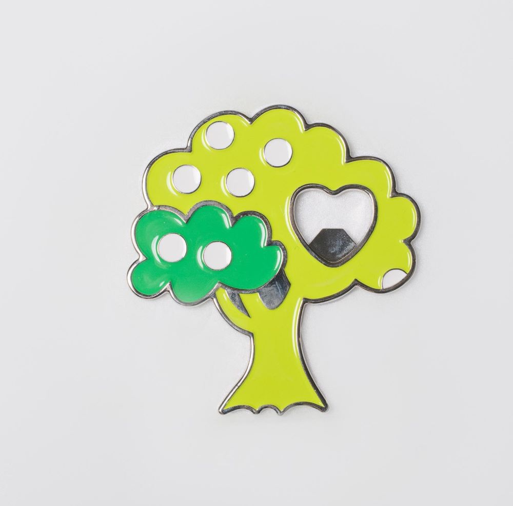 Margot Enamelled Bottle Opener Magnet Favor
