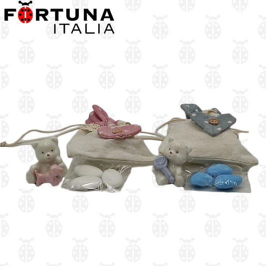Bomboniera Orsacchiotto Allegro Completo