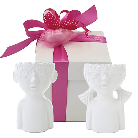 Porcelain Bust Vase Favor The Stars