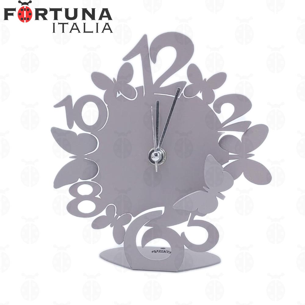 Iron Arts and Crafts Butterfly Clock Favor