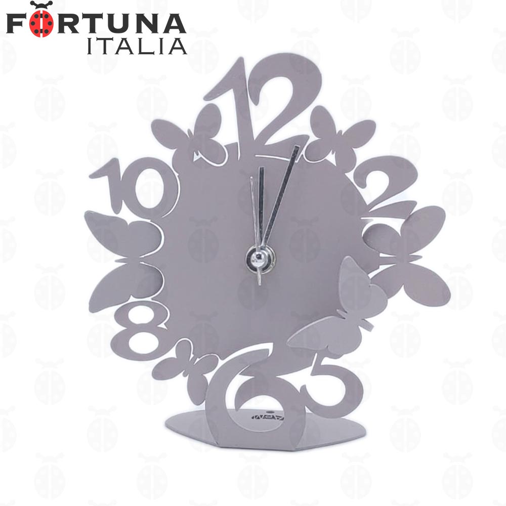 Iron Arts and Crafts Butterfly Clock Favor